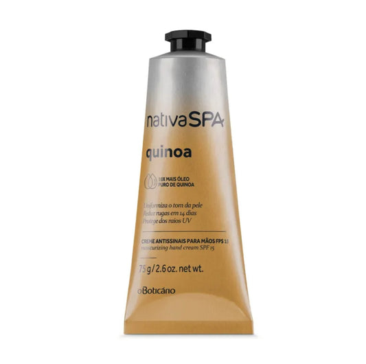 Creme Hidratante Antissinais para mãos Quinoa Nativa Spa, 75g