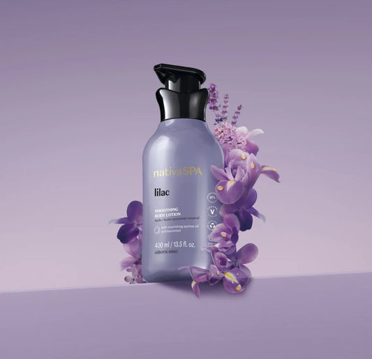 Loção Hidratante corporal Lilac Nativa Spa, 400ml