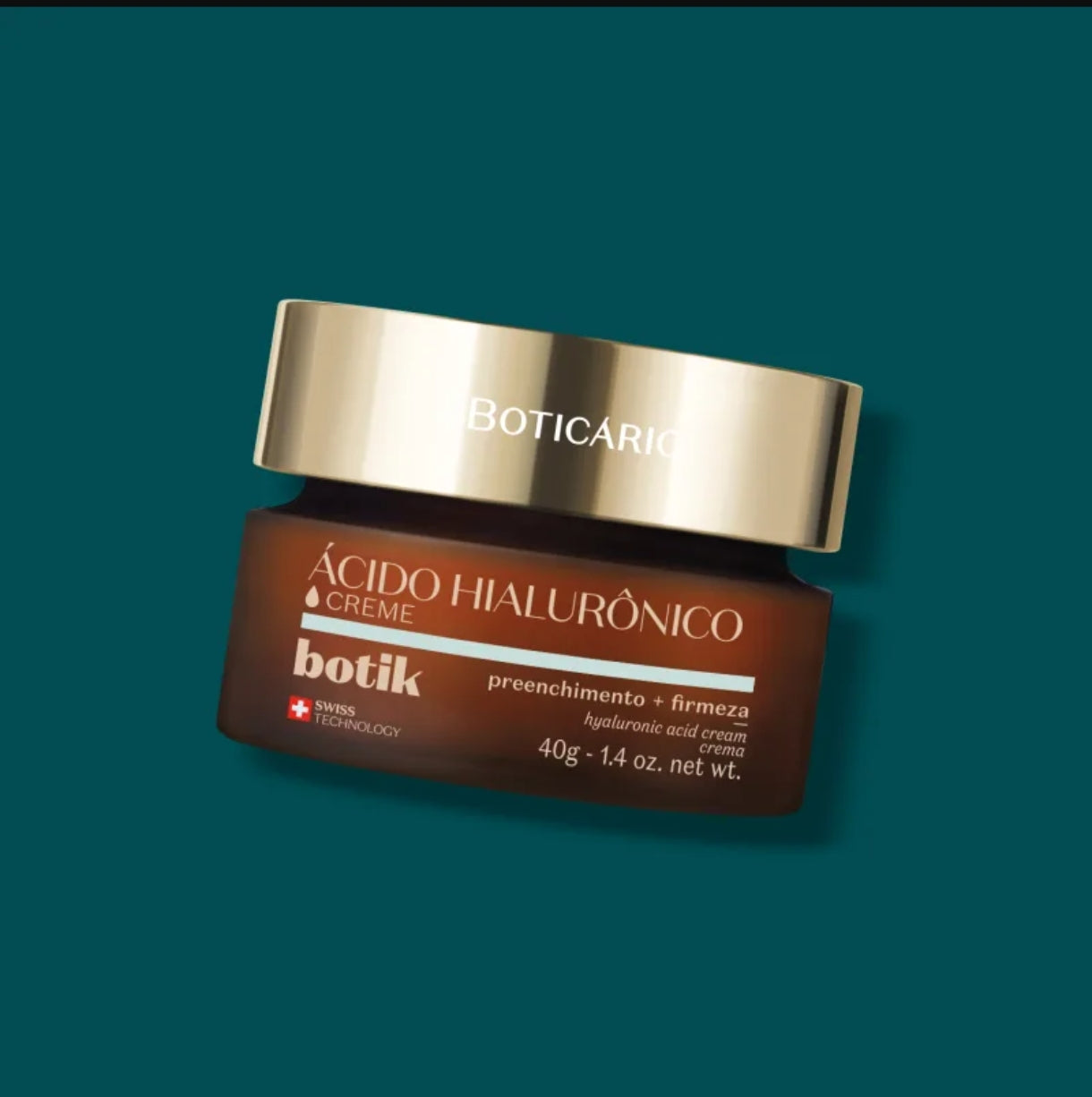 Creme Facial Firmador com Ácido Hialurónico Botik, 40g