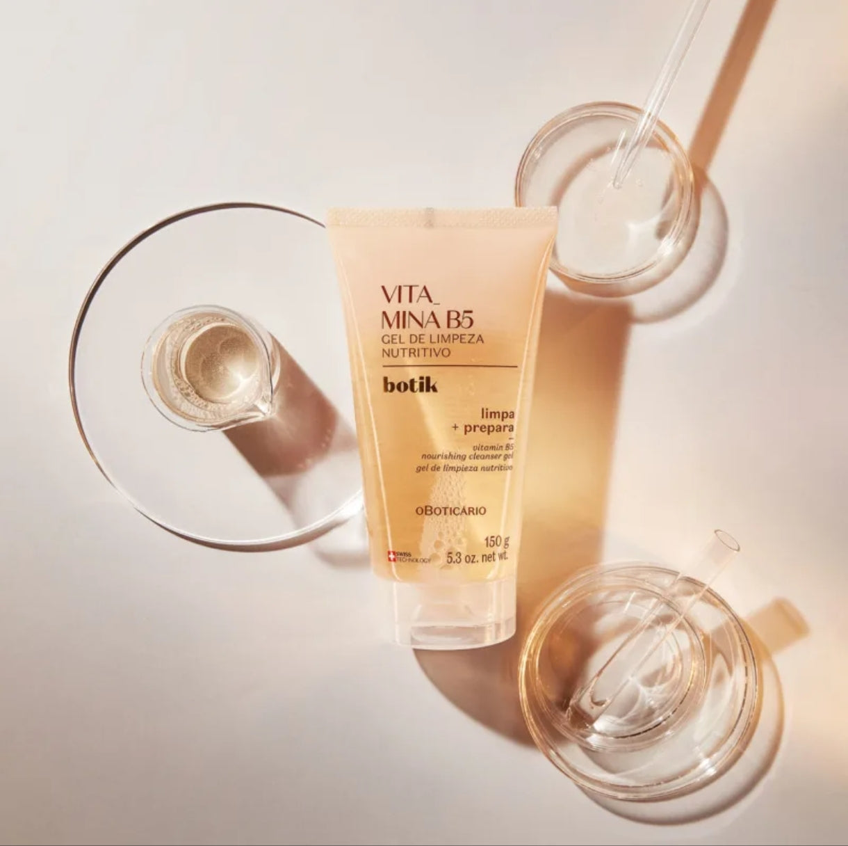 Gel de Limpeza Facial Nutritivo Vitamina B5 Botik, 150g