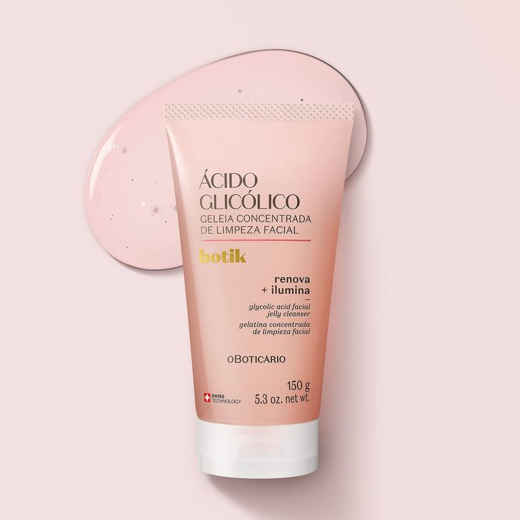 Geleia Concentrada de Limpeza Facial Ácido Glicólico Botik, 150g