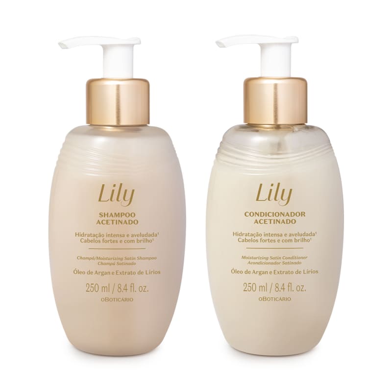 Condicionador Acetinado Lily, 250ml