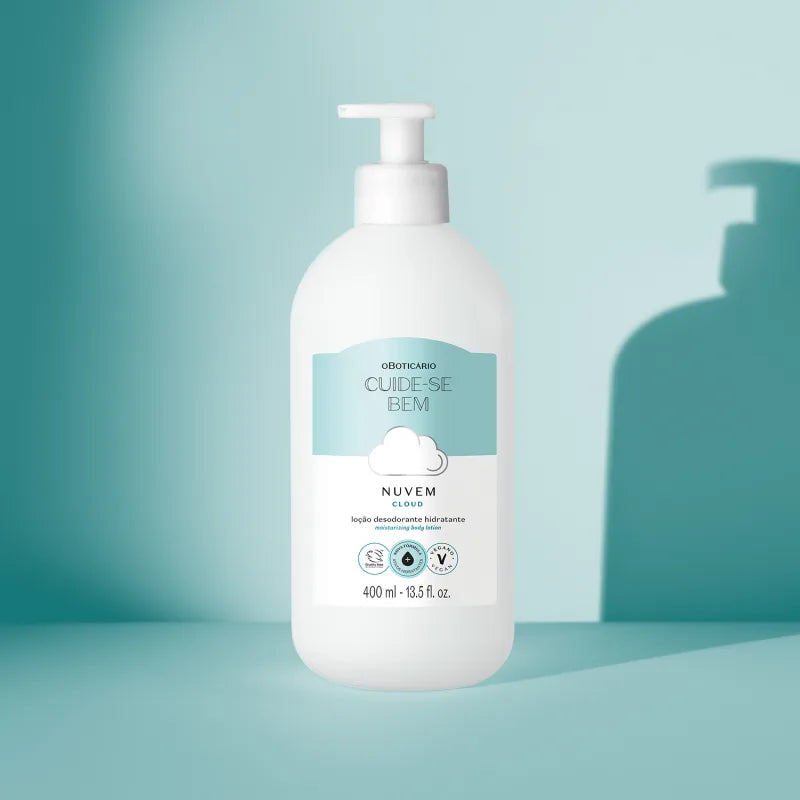 Loção Hidratante corporal Nuvem Cuide-se Bem by Boticário, 400ml