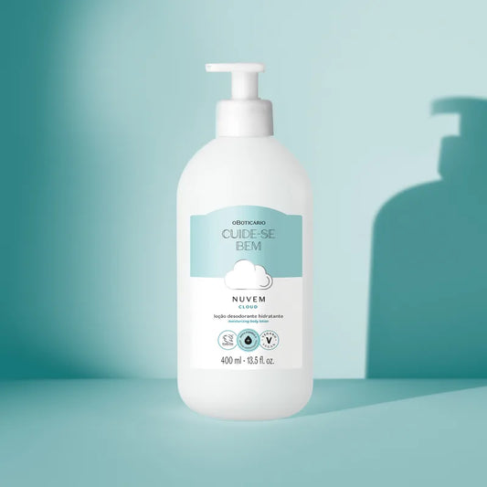 Loção Hidratante corporal Nuvem Cuide-se Bem by Boticário, 400ml