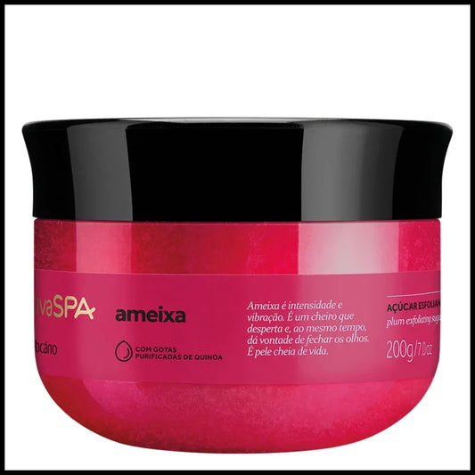 Açucar Esfoliante hidratante corporal Ameixa Nativa Spa, 200g