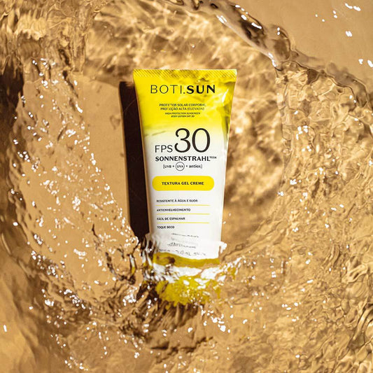 Boti Sun Protetor Solar Gel Creme corporal FSP 30, 200g