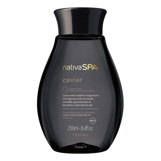 Óleo Hidratante corporal Caviar Nativa Spa, 200ml