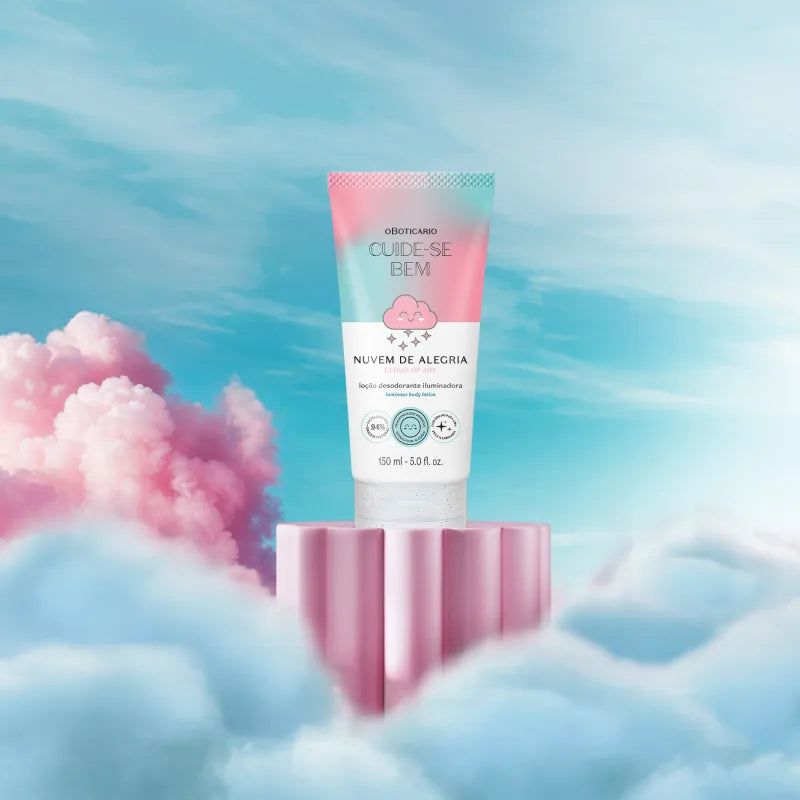 Loção Hidratante corporal Nuvem de Alegria Cuide-se Bem by Boticário, 150ml