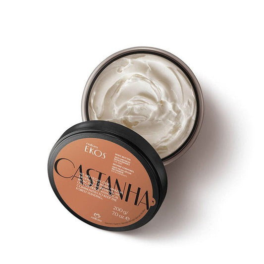 Manteiga Hidratante corporal Ekos Castanha Natura, 200g