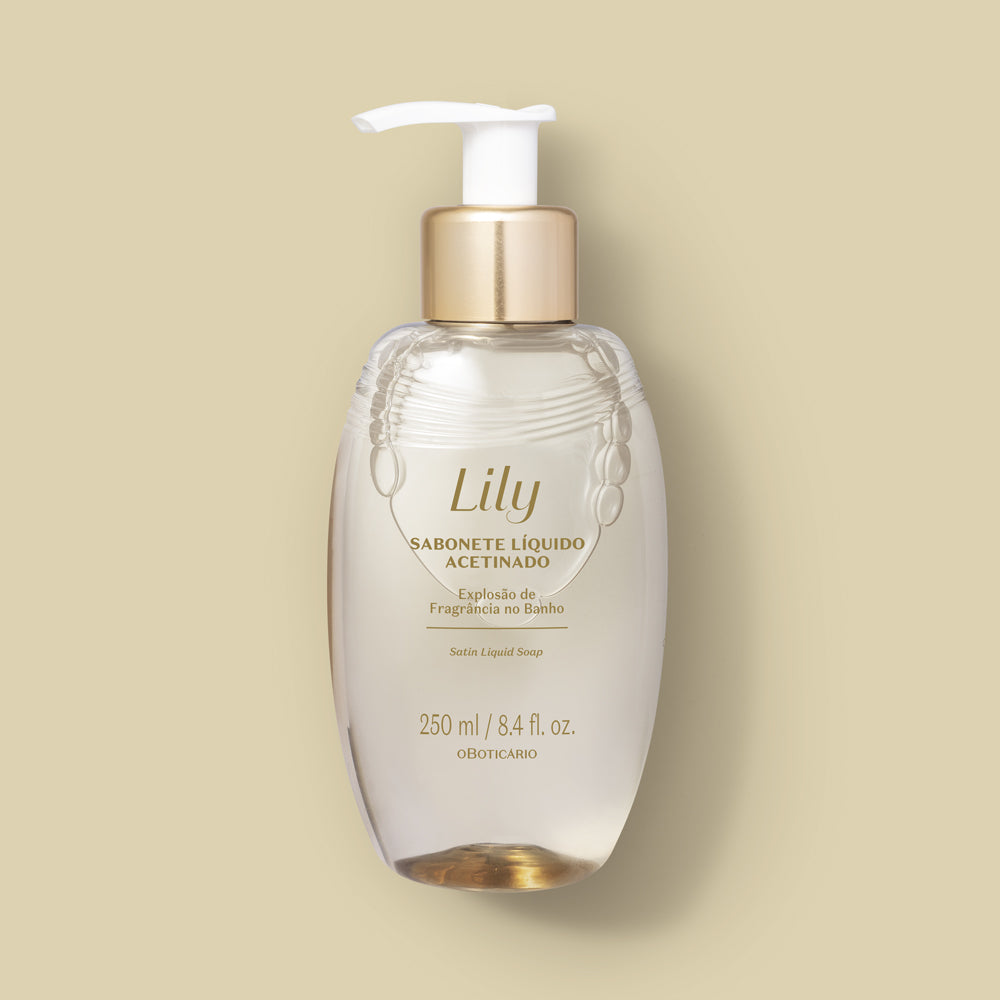 Sabonete líquido corporal Acetinado Lily, 250ml