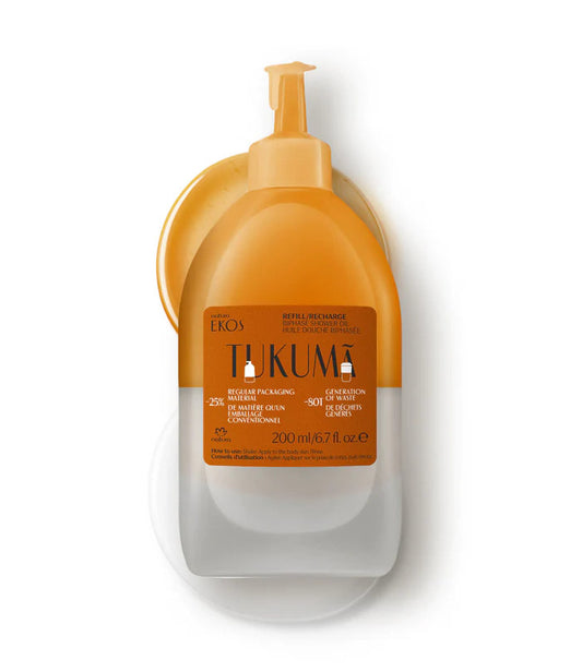 Refil Gel de banho Bifásico Tukumã Ekos, 200 ml